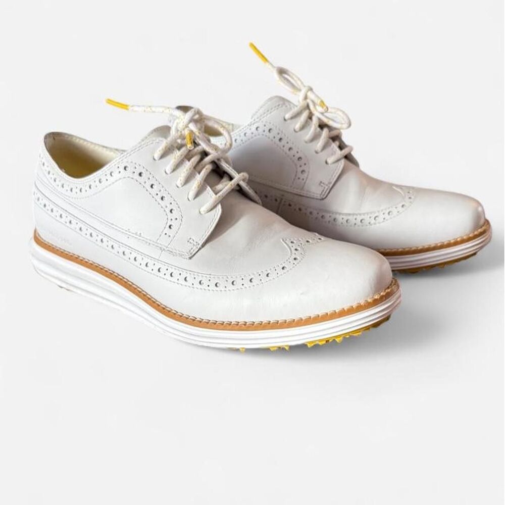 Cole-haan Men's White Oxfords